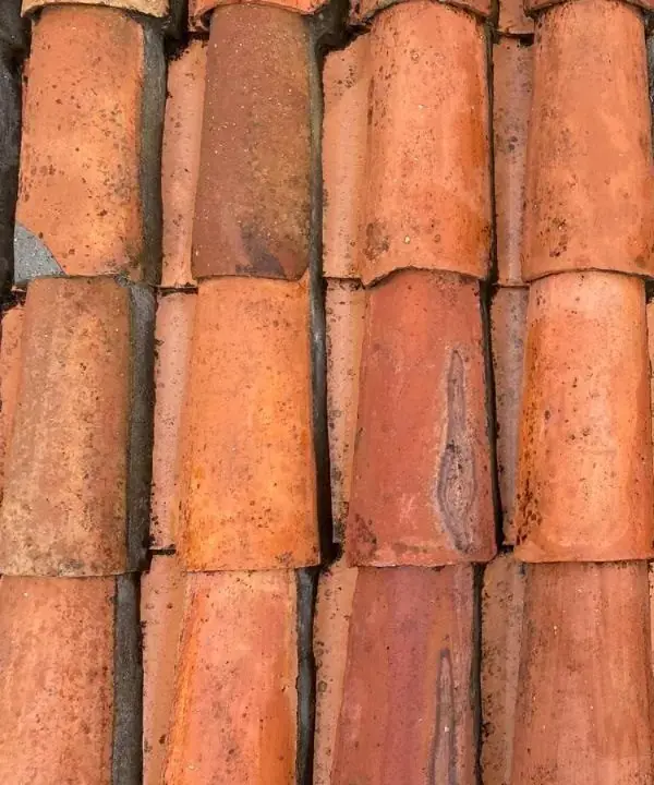 Telhado limpo depois da limpeza profissional na Madeira